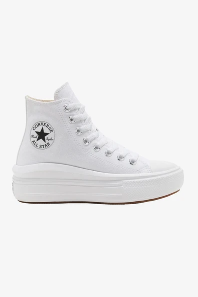 Converse Chuck Taylor All Star Move Platform Kadın Beyaz Sneaker 568498C