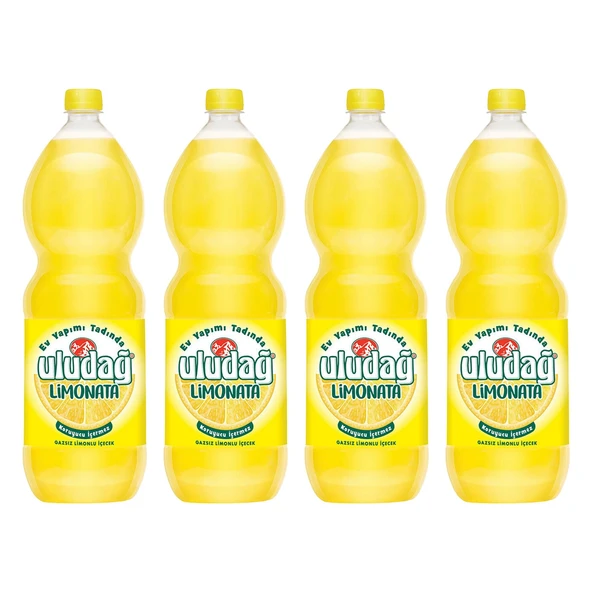 Uludağ Limonata 2 lt x 4 Adet - 1
