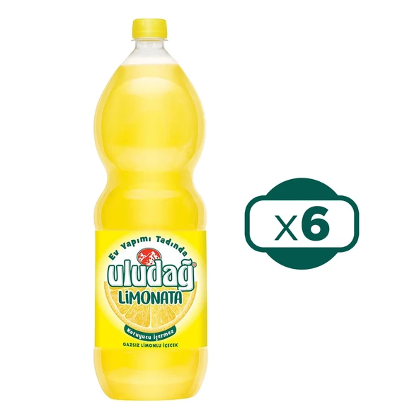 Uludağ Limonata 2 lt x 6 Adet - 1