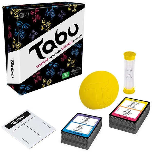 Tabu Klasik Kutu Oyunu F5254 Lisanslı Ürün ürün görseli