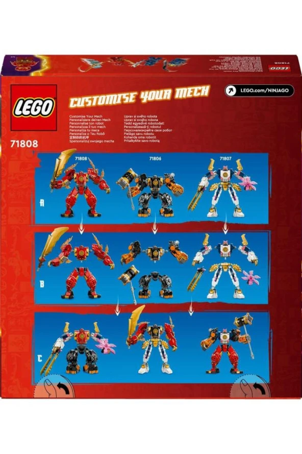 Lego ® Nınjago® Kai’nin Ateş Elementi Robotu Oyuncağı 71808 (322 Parça) - 3