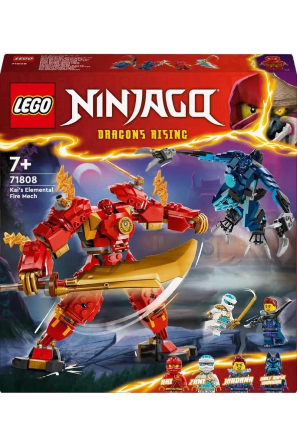 Lego ® Nınjago® Kai’nin Ateş Elementi Robotu Oyuncağı 71808 (322 Parça) - 8
