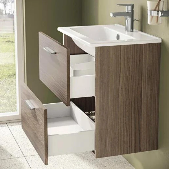 VitrA Mia Cordoba 60cm Banyo Dolabı Set - 4