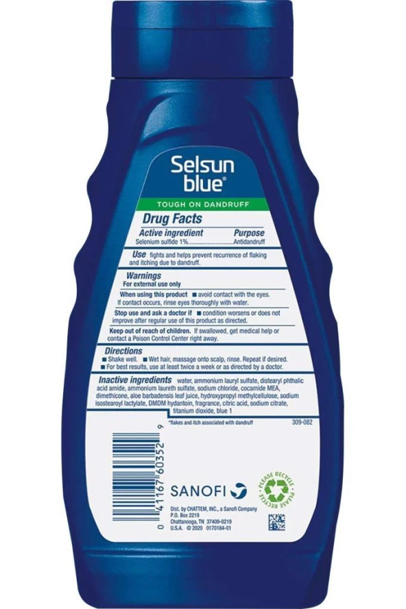 Selsun Blue Nemlendirici Kepek Şampuanı 325ML - 2