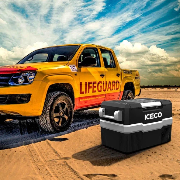 ICECO YCD60S 12/24Volt 56 Litre Outdoor Kompresörlü Oto Buzdolabı - 3