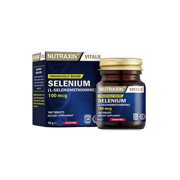 Nutraxin Selenium 100 Tablet ürün görseli