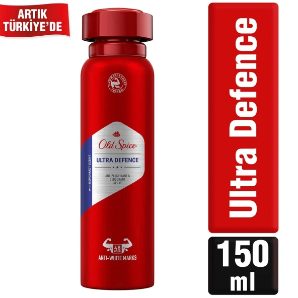 OLD SPICE SPRAY DEODORANT ULTRA DEFENCE ANTIPERSPIRANT 150 ML