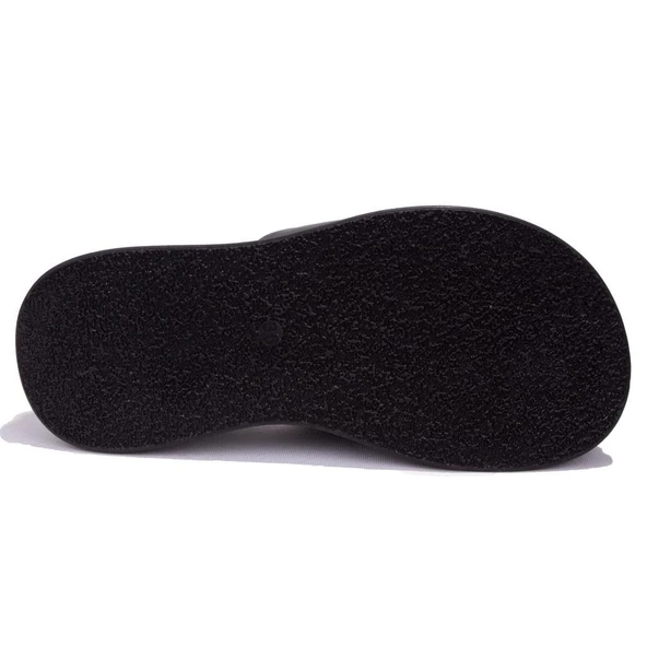 Dagoster DZA07-1241302C Siyah Spor Topuklu Kadın Terlik - 4