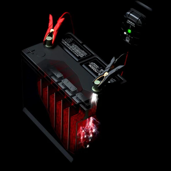 NOCO GENIUS1 6V/12V 30A Akıllı Akü Şarj ve Akü Bakım/Desülfatör - Resim 3