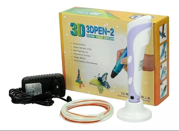 Üç Boyutlu Yazıcı 3d Kalem Pen Printer - 3