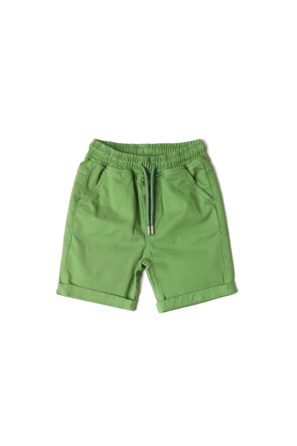 Erkek Çocuk Beli Lastikli Şort - 7