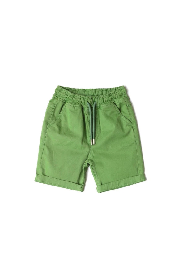 Erkek Çocuk Beli Lastikli Şort - 9
