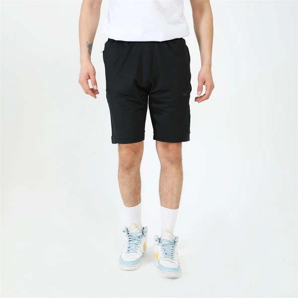 Joma Pol. Hawk - Erkek Siyah Likralı Spor Şort - 4231400 - 4