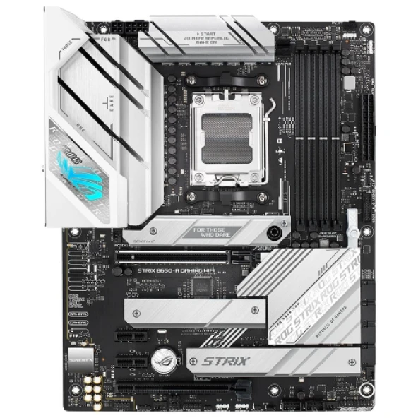 ASUS ROG STRIX B650-A GAMING WIFI, 4xDDR5, 3x M2, HDMI, DP, 2xType-C, Wi-Fi 6E, Bluetooth v5.2, AMD Ryzen 7000 Serisi, AM5 Soket Anakart - 2