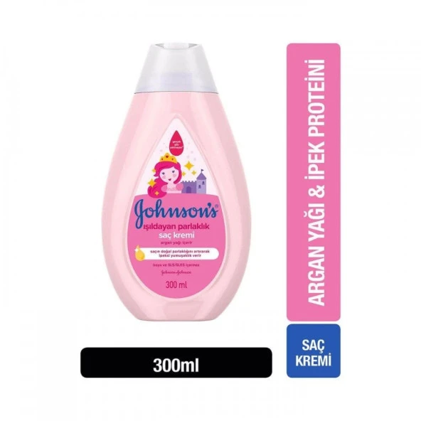 Johnson's Baby Işıldayan Parlaklık Saç Kremi 300ml