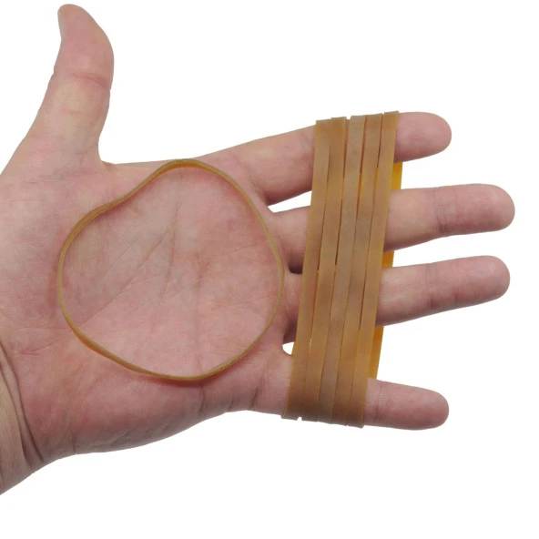 Ekoset 120x5mm Geniş Kauçuk Paket Ambalaj Kasa Lastiği 1Kg - Resim 2