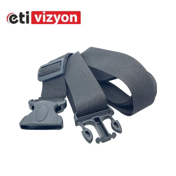 Etivizyon Valiz Bavul Emniyet Kemeri 2 Adet SİYAH - 2