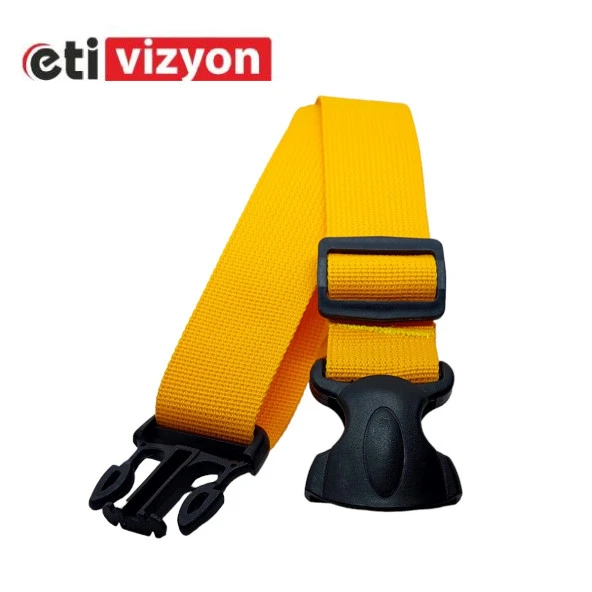 Etivizyon Valiz Bavul Emniyet Kemeri 2 Adet SARI - 2
