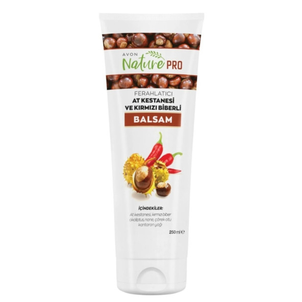 Avon At Kestanesi Ve Kırmızı Biberli Balsam 250 ml - 1