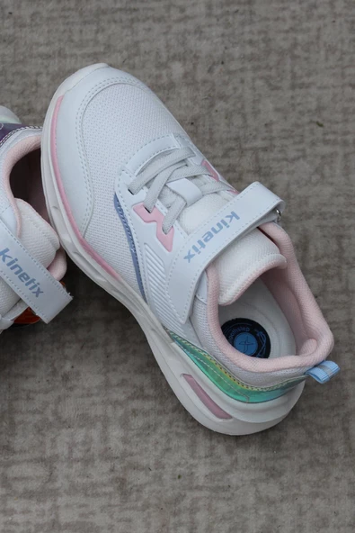 Kinetix Renley Tx J 4FX Beyaz Pembe Anatomik Orijinal Ürün Kız Çocuk Ayakkabı - 5