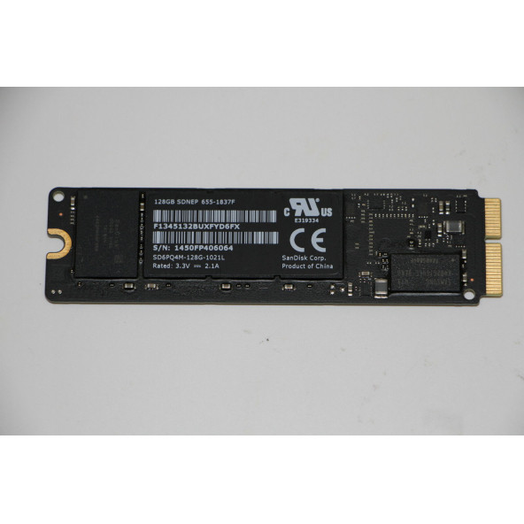 Orjinal Apple iMac A1419 128GB SSD Solid State Drive 655-1837F YENİLENMİŞ ÜRÜN 2.EL