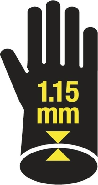 Delta Plus Chemsafe VV835 Nitril Kimyasal İş Eldiveni - 3