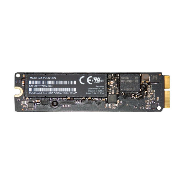 MZ-JPU512T/0A2 Samsung 512GB MLC PCI Express 3.0 x4 SSUAX Internal Solid State Drive (SSD) for MacBook - 2