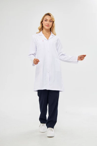 Doktor Önlüğü Beyaz Önlük Bayan - 2