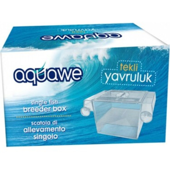 Tİ-SERT Aquawe Çift Bölmeli Canlı Doğuran Balık Yavruluğu Fish Breeder Box - 2