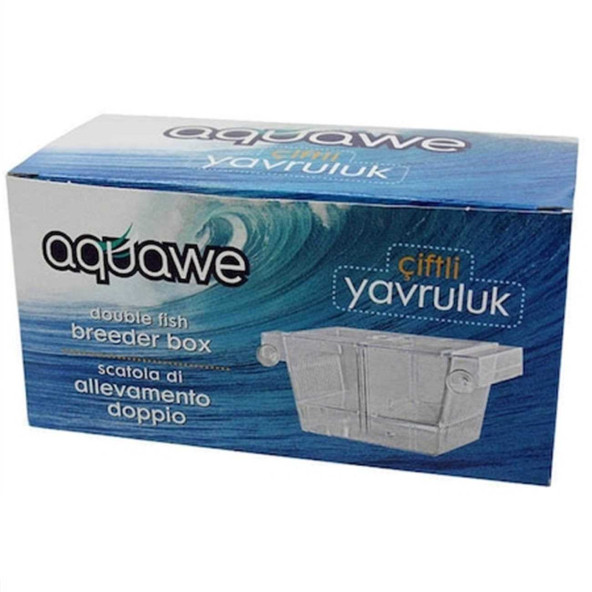 Tİ-SERT Aquawe Çift Bölmeli Balık Yavruluğu Fish Breeder Box - 4