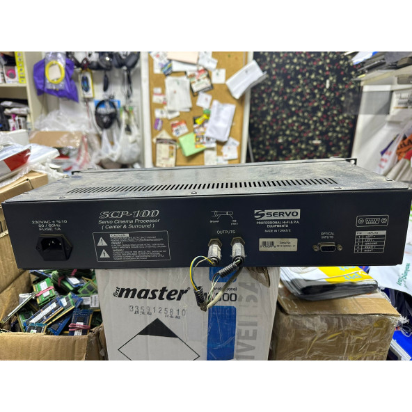 SCP-100 SERVO CİNEMA PROCESSOR 2.EL