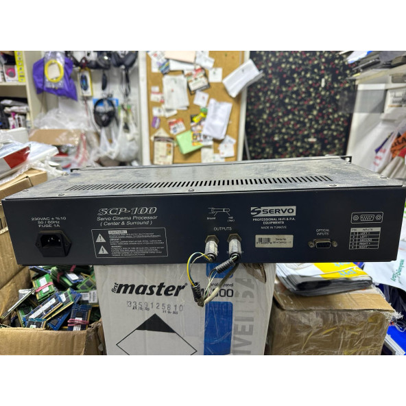 SCP-100 SERVO CİNEMA PROCESSOR 2.EL - 2