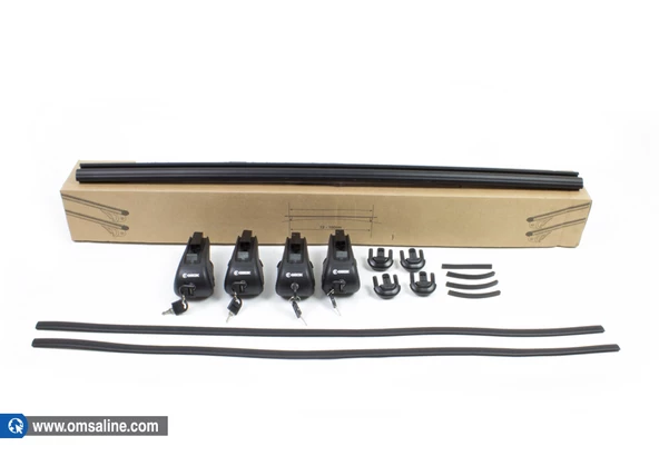 Universal Siyah Ara Atkı Bold Bar 110-132cm - 3