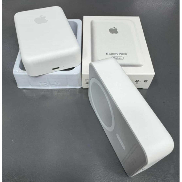 Apple İphone 10.000 Mah Magsafe Battery Pack Powerbank Kablosuz Şarj