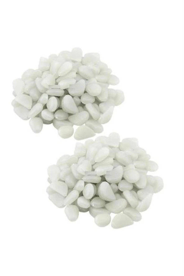 BUFFER® Gece Karanlıkta Işık Vererek Parlayan Dekoratif Çakıl Taşları - 9