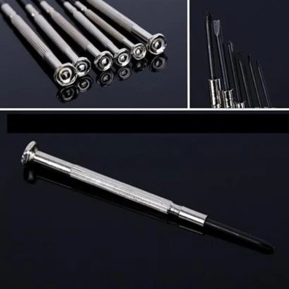 BUFFER® 16 Parça Hassas Tornavida Seti Saatçi ve Telefoncu Tornavidası - 3