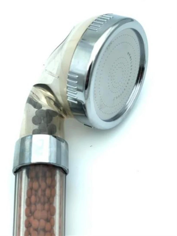 BUFFER® %50 Su Tasarruflu ve Arıtmalı Doğal Taşlı Banyo El Duş Başlığı - 12