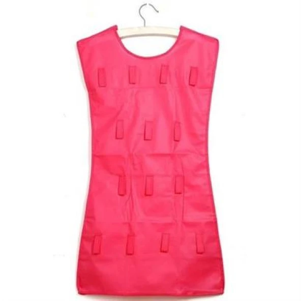 BUFFER® Elbise Şeklinde Takı Organizeri - Pembe - 5