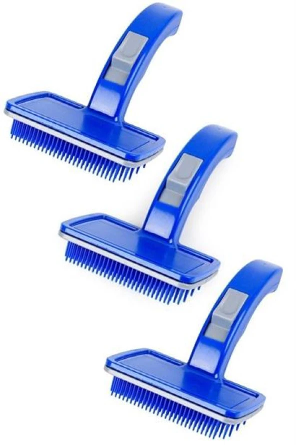 BUFFER® Kendini Temizleyen Kedi Köpek Tüy Bakım Tarağı Tüy Alıcı Tarak - 9