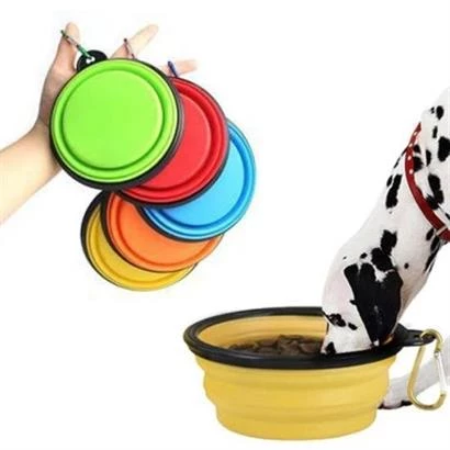BUFFER® Katlanabilir Kedi Köpek Mama ve Su Kabı Köpek Oyuncağı - 12