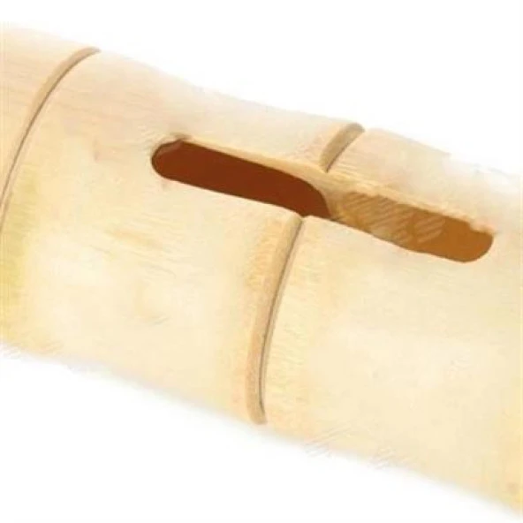 BUFFER® 6 x 1 cm Girişli Kılıflı Bambu Ağacı Akustik Ses Yükseltici Aparat - 3