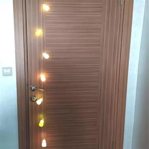 BUFFER® Karışık Renk Dekoratif Ananas Dolama 10’lu Şerit Led Işık Zinciri - 3