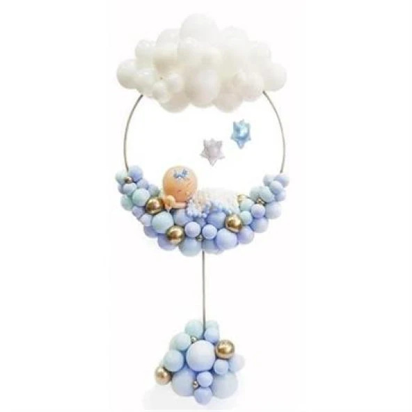 BUFFER® Sticker Damla Model Çift Taraflı Yapışkan Balon Yapıştırıcısı - 6