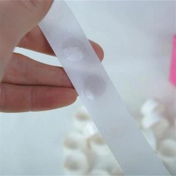 BUFFER® Sticker Damla Model Çift Taraflı Yapışkan Balon Yapıştırıcısı - 10