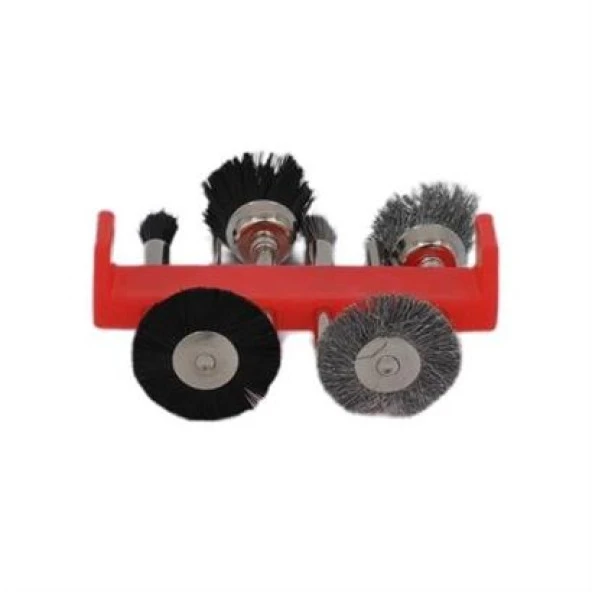 BUFFER® 12li Kalıpçı Taşlama Uçları Seti Tel Fırça Gravür Uçları Seti - 8