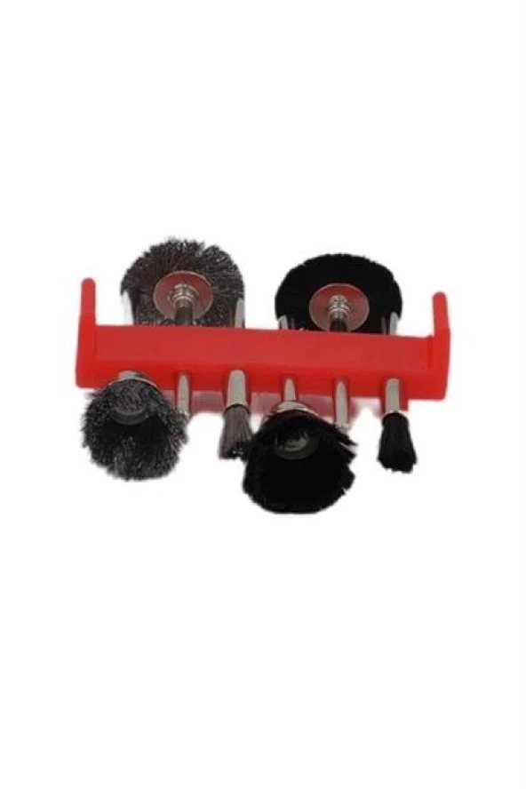 BUFFER® 12li Kalıpçı Taşlama Uçları Seti Tel Fırça Gravür Uçları Seti - 11