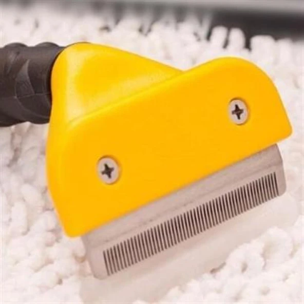 BUFFER® 10 cm Kedi Köpek Tarağı Fırçası Tüy Alıcı Toplayıcı Tarak Fırça - 7