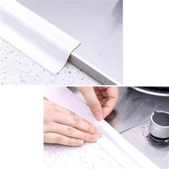 BUFFER® Su Sızdırmaz Banyo Mutfak Lavabo Küvet İzolasyon Şerit Bant - 10