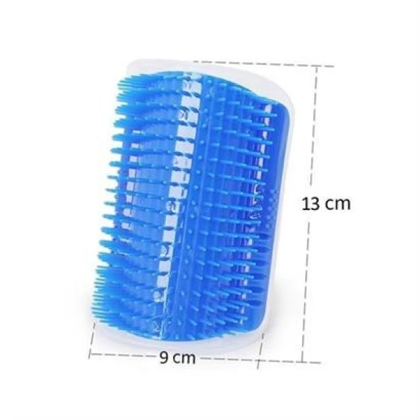 BUFFER®  Pratik Kedi Tüyü Kaşıma Ve Tarama Aparatı Duvara Monte Kaşıma Aleti - 7