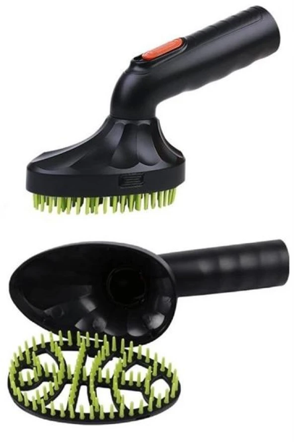 BUFFER® Süpürgeye Takılabilir Ergonomik Kedi Köpek Tüy Tarama Fırçası - 5